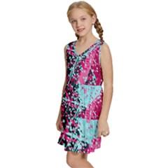 Kids  Sleeveless Tiered Mini Dress 