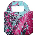 Colorful Splashes Grunge, Abstract Art Premium Foldable Grocery Recycle Bag