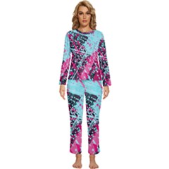 Womens  Long Sleeve Lightweight Pajamas Set 