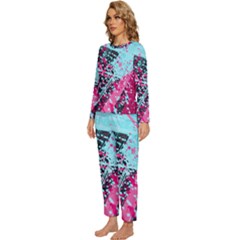 Womens  Long Sleeve Lightweight Pajamas Set 