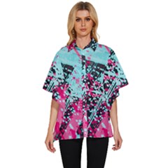 Women s Batwing Button Up Shirt 