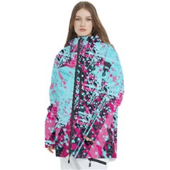 Women s Multi Pockets Zip Ski and Snowboard Waterproof Breathable Jacket 