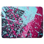 Colorful Splashes Grunge, Abstract Art 17  Vertical Laptop Sleeve Case With Pocket