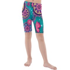 Kids  Mid Length Swim Shorts 