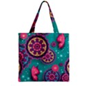 Zipper Grocery Tote Bag 