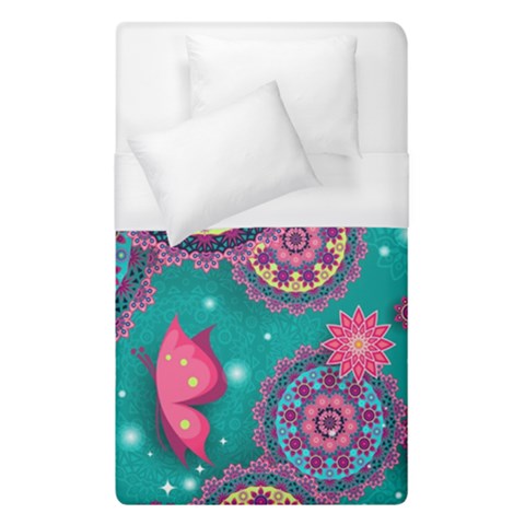 Floral Pattern, Abstract, Colorful, Flow Duvet Cover (Single Size) from ArtsNow.com