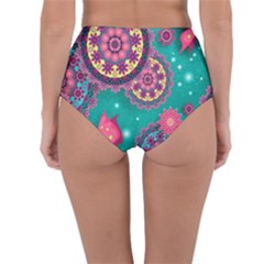 Reversible High-Waist Bikini Bottoms 