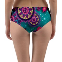 Reversible Mid-Waist Bikini Bottoms 