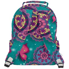 Rounded Multi Pocket Backpack 