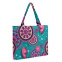 Zipper Medium Tote Bag Front