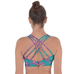 Cross String Back Sports Bra 