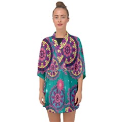 Half Sleeve Chiffon Kimono 