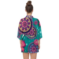 Half Sleeve Chiffon Kimono 