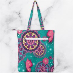 Double Zip Up Tote Bag 