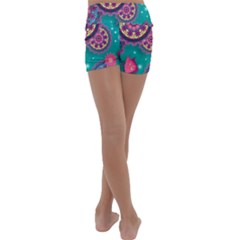 Kids  Lightweight Velour Yoga Shorts 