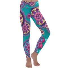 Kids  Lightweight Velour Classic Yoga Leggings 