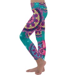 Kids  Lightweight Velour Classic Yoga Leggings 