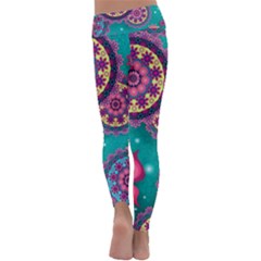 Kids  Lightweight Velour Classic Yoga Leggings 