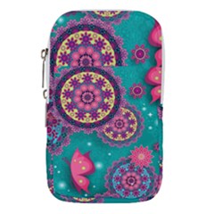 Floral Pattern, Abstract, Colorful, Flow Waist Pouch (Small) from ArtsNow.com