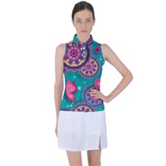 Women s Sleeveless Polo T-Shirt 