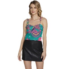 Flowy Camisole Tie Up Top 