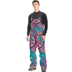 Men s Front Zip Ski And Snowboard Bib Pants 