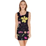 Foliage Pattern, Adorable Beautiful Bodycon Dress