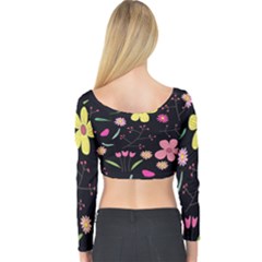 Long Sleeve Crop Top 