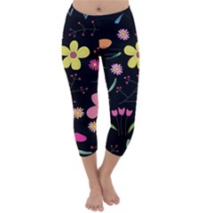 Capri Winter Leggings  Front