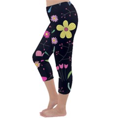 Capri Winter Leggings  Back