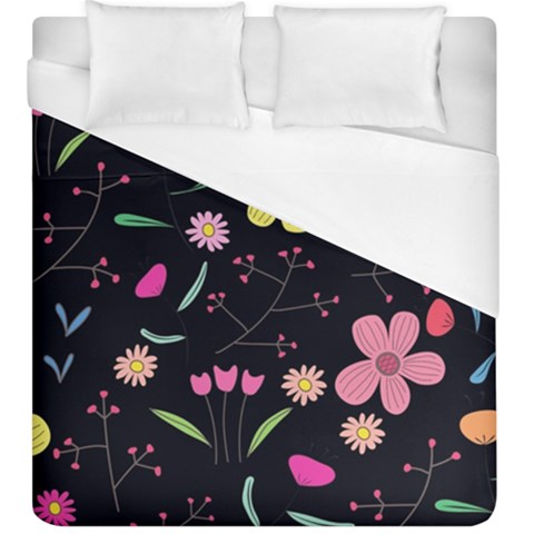 Foliage Pattern, Adorable Beautiful Duvet Cover (King Size) from ArtsNow.com