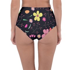 Reversible High-Waist Bikini Bottoms 