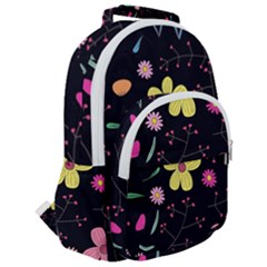 Rounded Multi Pocket Backpack 