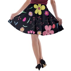 A-line Skater Skirt 