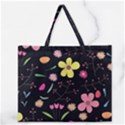 Zipper Large Tote Bag 