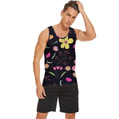 Men s Wide Collar Tank Top 