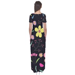 Short Sleeve Maxi Dress 