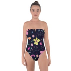 Tie Back One Piece Swimsuit 