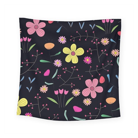 Foliage Pattern, Adorable Beautiful Square Tapestry (Small) from ArtsNow.com