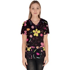 Women s V-Neck Scrub Top 