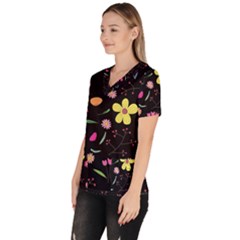 Women s V-Neck Scrub Top 