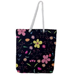 Full Print Rope Handle Tote (Large) 