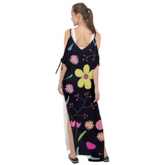 Maxi Chiffon Cover Up Dress 