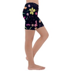 Kids  Lightweight Velour Capri Yoga Leggings 