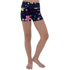 Kids  Lightweight Velour Yoga Shorts 