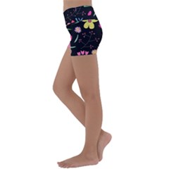 Kids  Lightweight Velour Yoga Shorts 