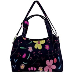 Double Compartment Shoulder Bag 