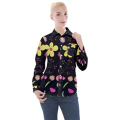 Women s Long Sleeve Pocket Shirt 