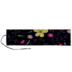 Foliage Pattern, Adorable Beautiful Roll Up Canvas Pencil Holder (L) from ArtsNow.com