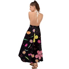 Backless Maxi Beach Dress 